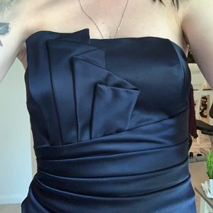 Cache Dresses - CACHE satin strapless dress Cache Dresses - CACHE satin strapless dress